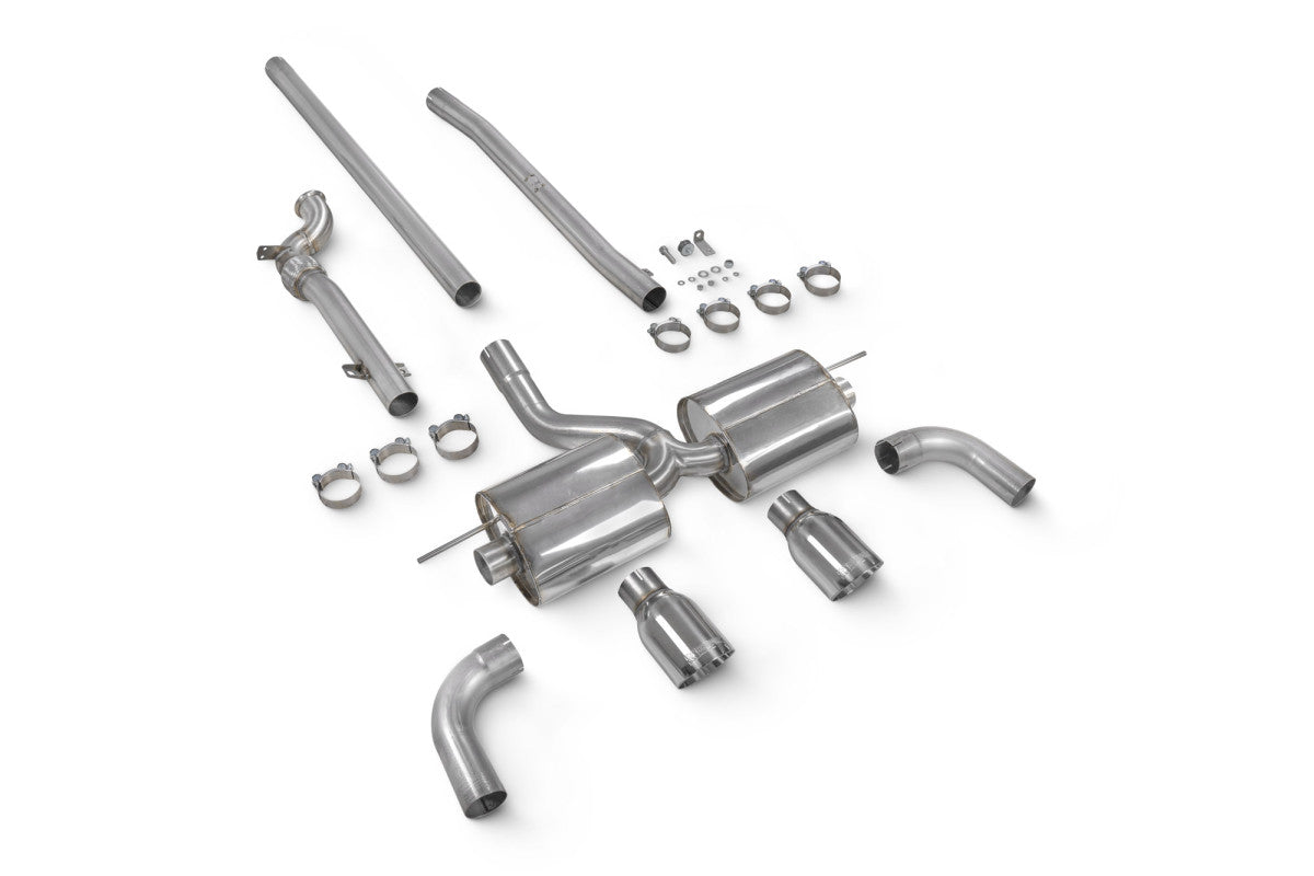 Scorpion Nicht-resonanter Cat-Back-Auspuff Mini Countryman R60 R61 3