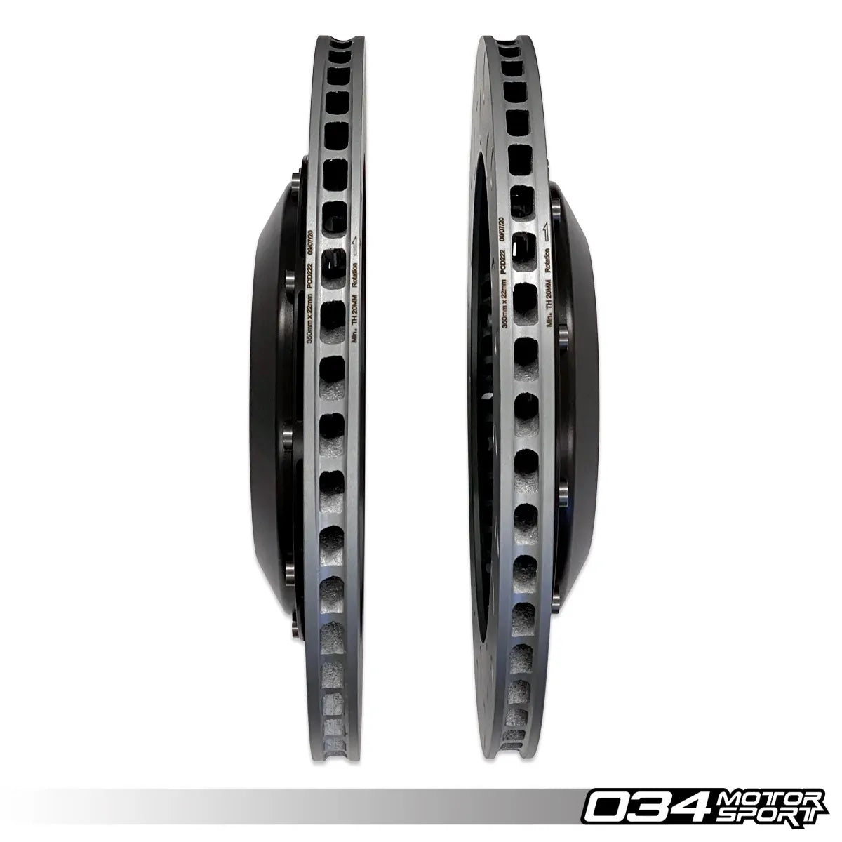 034 Motorsport 2 delige achterremrotor MQB VW Audi 08