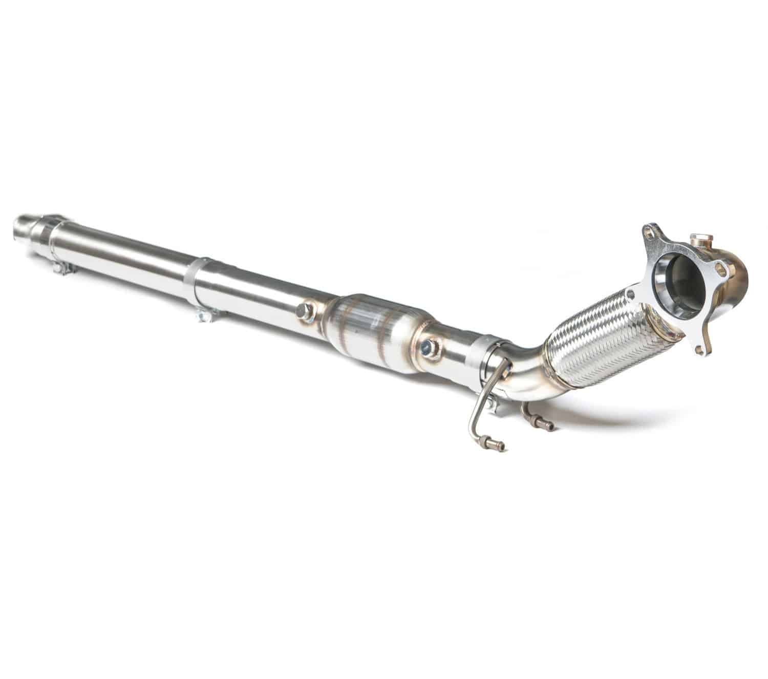 cts turbo decat downpipe audi a3 8p golf 5 6 gti fwd
