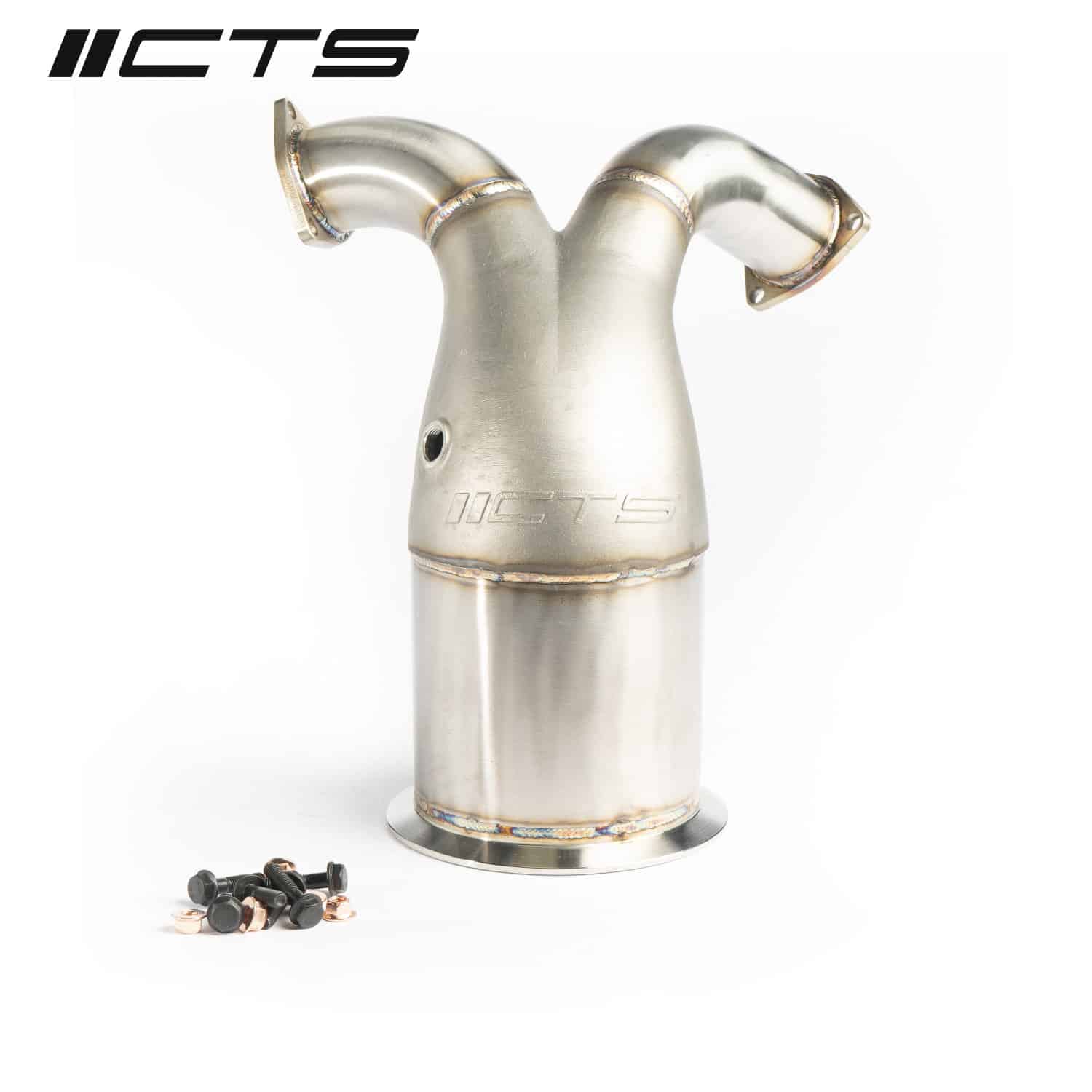 cts turbo cat downpipe audi s4 s5 b9 v6t 3 0t ea839 2