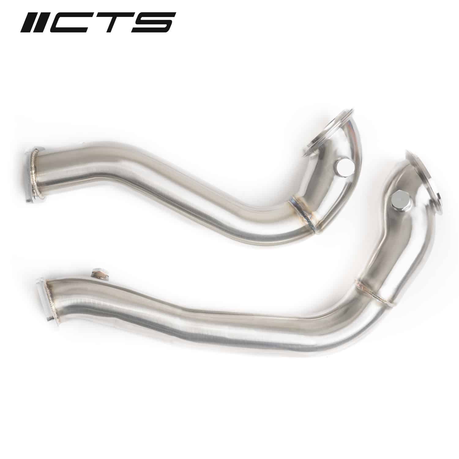 cts turbo downpipes 2 5″ decat bmw 135i 335i n54 rwd 2