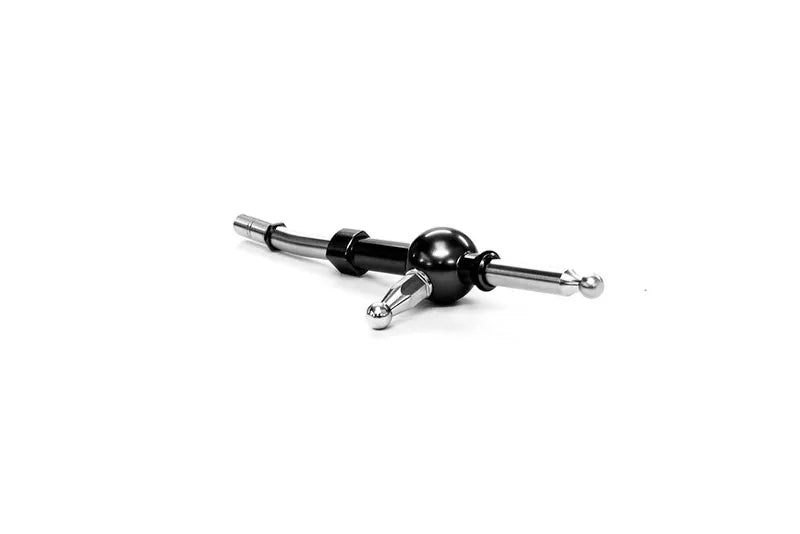 MMR Short Shifter Schwarzer Einsatz + Grauer Schaltsack MINI F56 1