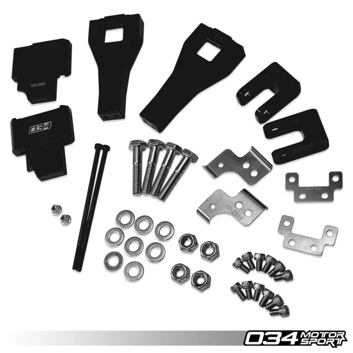 Radiator Relocation Kit, B8 B8.5 Audi with 4.0T Swap 2