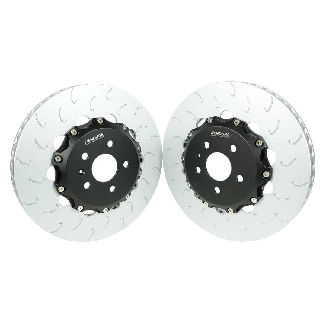 Disques de frein flottants Endura Motorsport en 2 parties pour Audi RS3 8V 8.5V 8Y - 370x34mm J-Hook 5x112