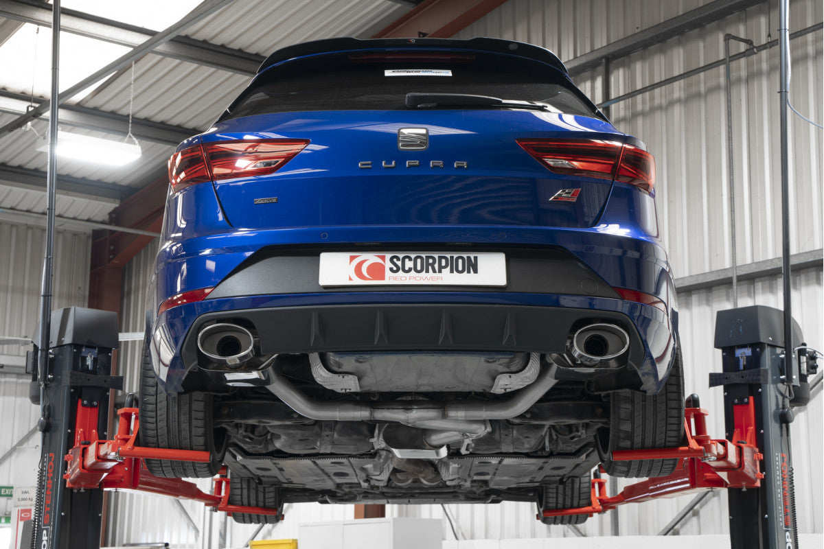 Scorpion Resoneerd GPF Back system SEAT Leon Cupra 300 04