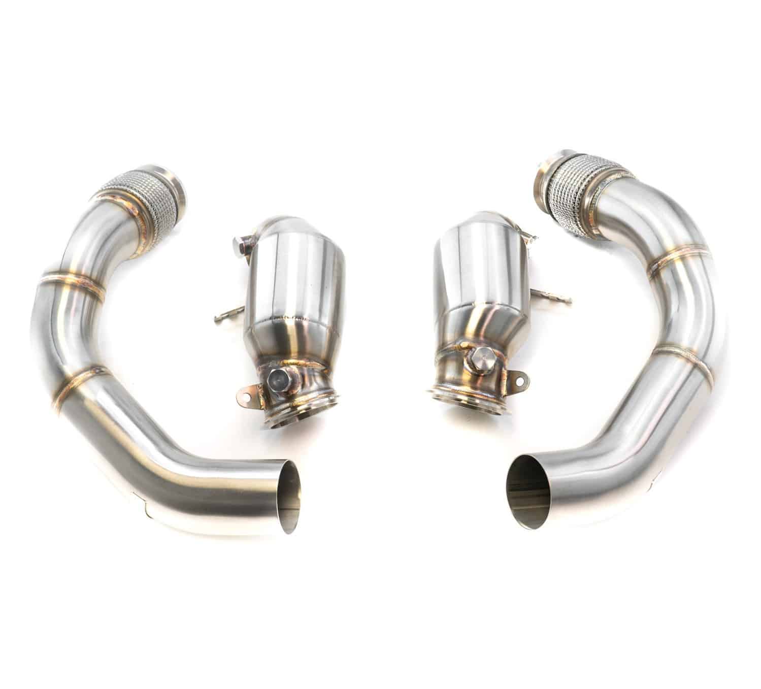 cts turbo downpipe cat bmw m5 m5c m8 f9x
