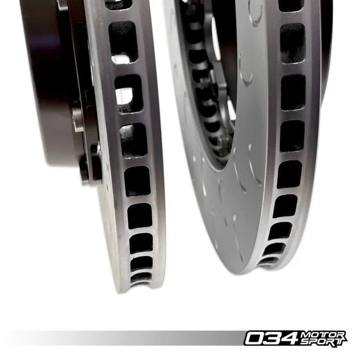 034 Motorsport 2 Stuk zwevende achterremrotor 310mm Audi 07