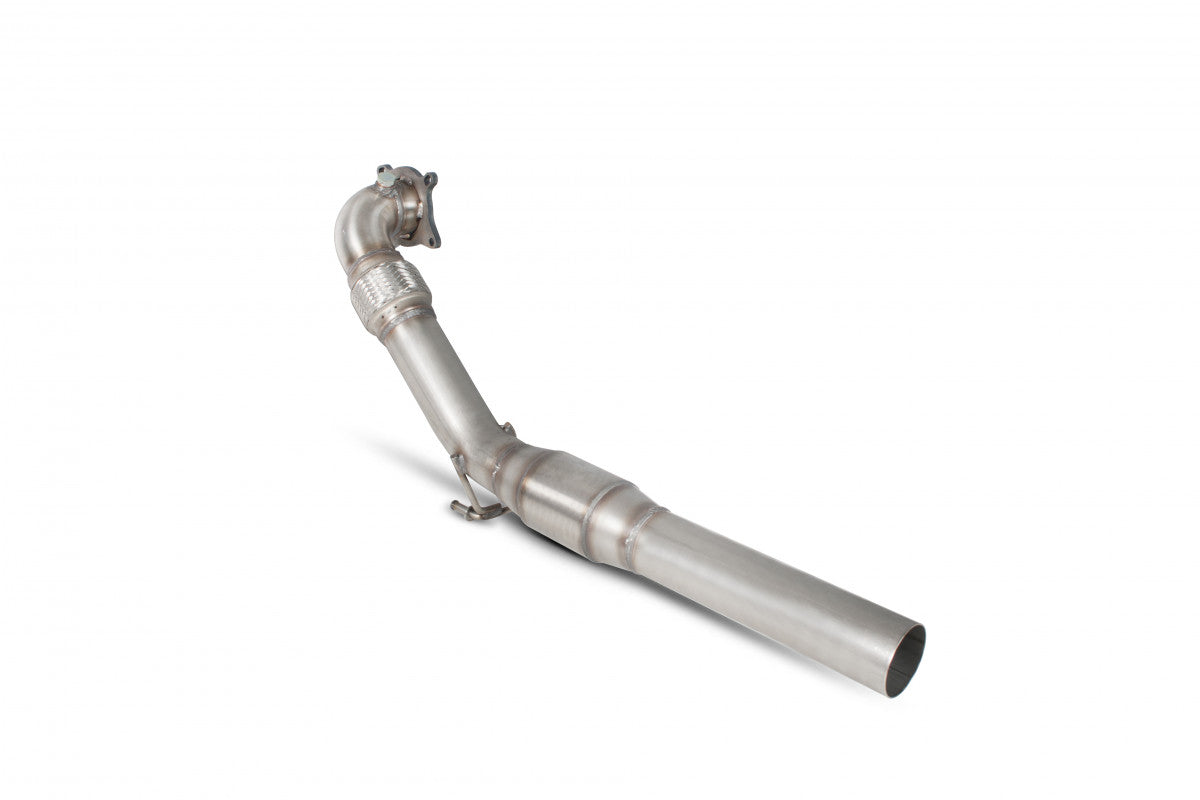 Scorpion Downpipe mit High-Flow-Sportkatalysator für VW Scirocco R 01