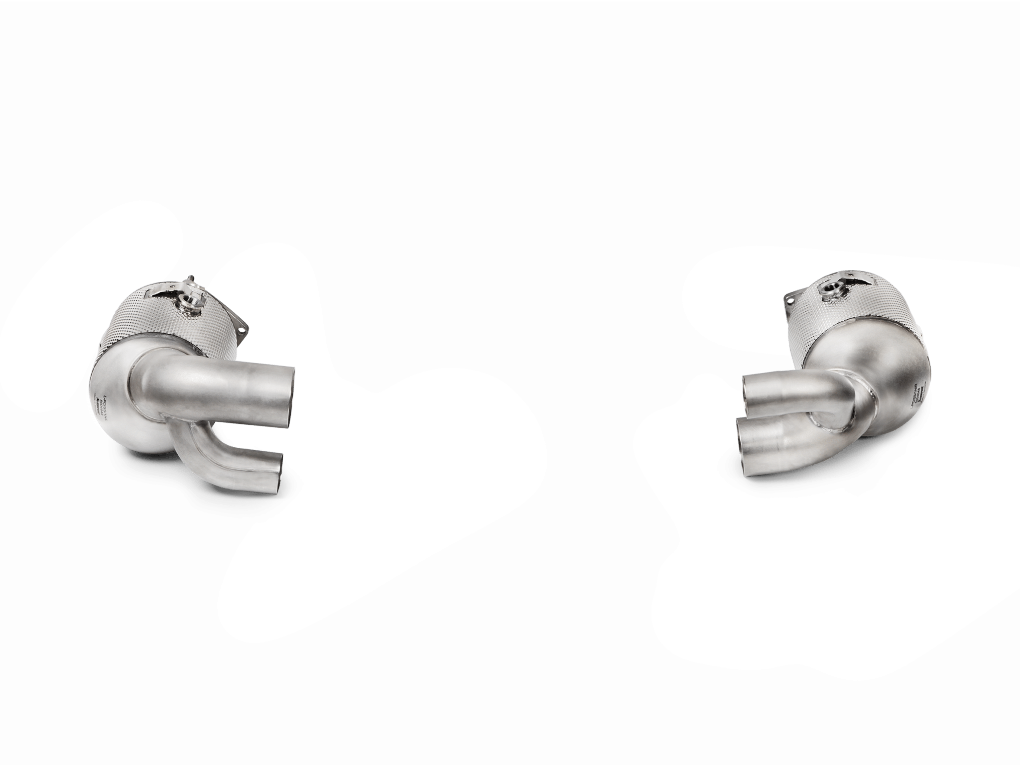 Akrapovic Link Pipe Set Porsche 911 Carrera S 4 GTS 991.2