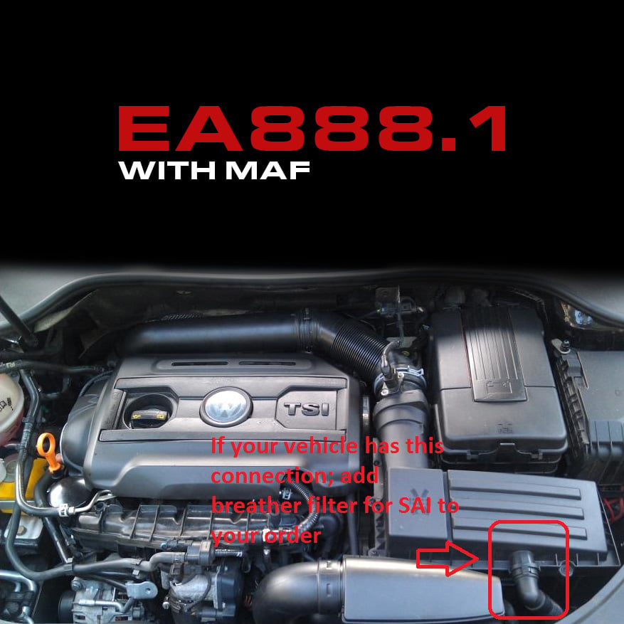CTS Intake Volkswagen Golf 6 GTI / Scirocco / Leon 1P 2.0 TSI