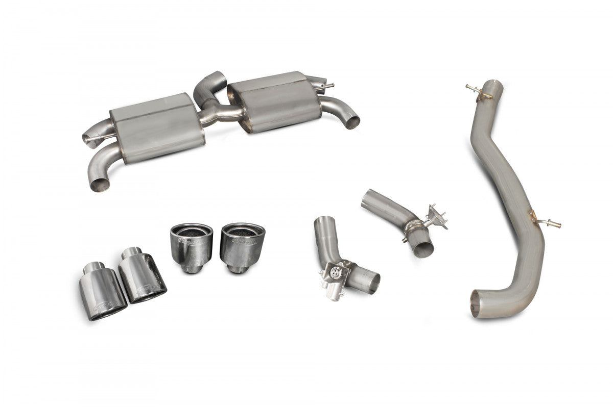 Scorpion Catback z zaworem Audi TTS 8S Mk3 03