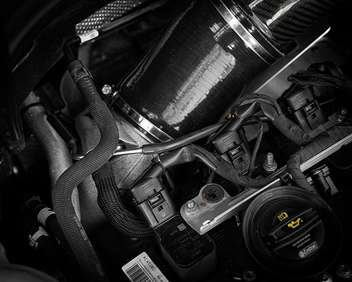 IE Silikonadapter-Turboeinlässe mit Carbon-Ansaugung für Audi 2.5T 04