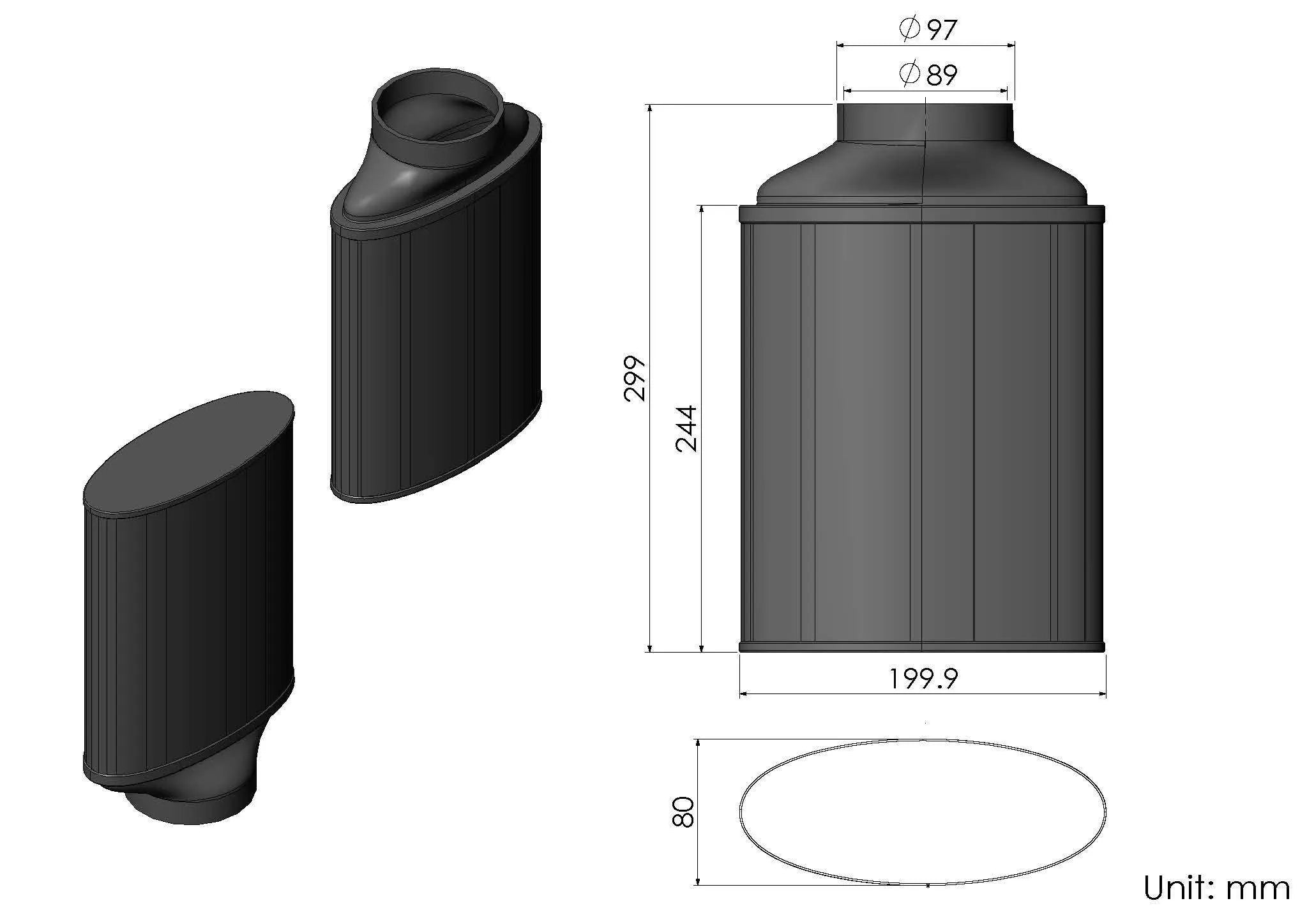 Filtro aria Armaspeed Mercedes C257 CLS53 E53 1