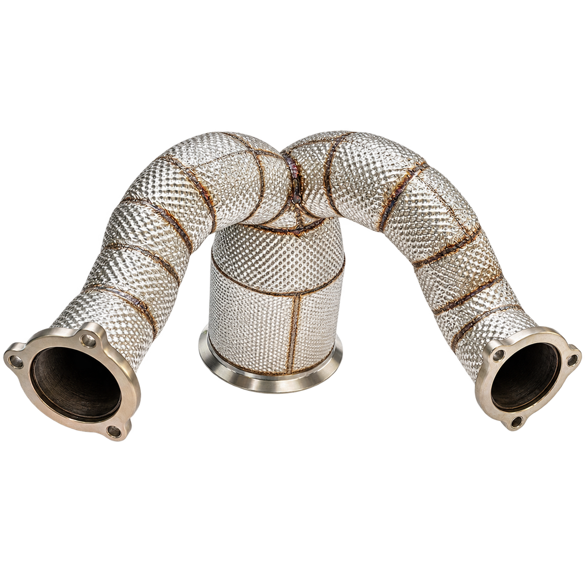 Endura Downpipe Audi Q8 55 TFSI / 60 TFSI 3.0 V6 OPF/GPF - decat of met sportkatalysator – flensaansluitingen