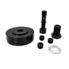 Endura olieadapter-set voor olietemperatuur- en oliedrukmeting op 2.0 TFSI, met adapterplaat, bout, fitting, drie afsluitpluggen en afdichtring