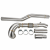 Endura downpipe-set voor Golf 7/7.5 R met verbindingsbuis, drie klemmen en twee verloopstukken