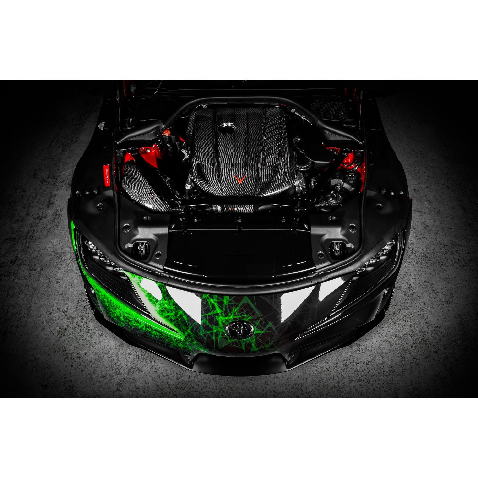 Eventuri Motorafdekking Carbon Fiber Toyota Supra A90 MK5
