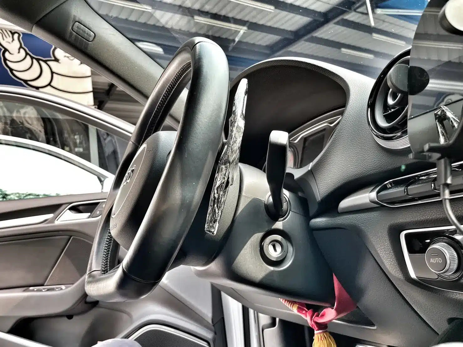 Palettes de changement de vitesse Armaspeed noires pour Audi S3 8V 3