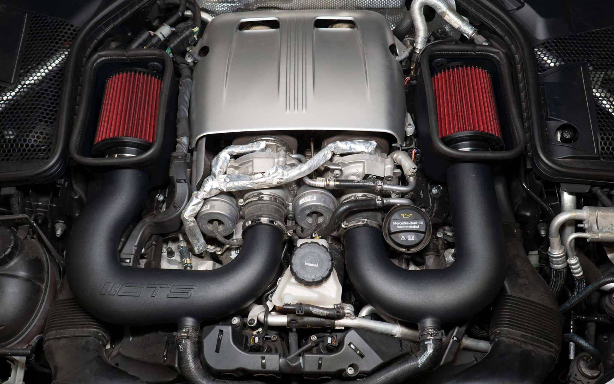 cts turbo air intake mercedes c63 63s w205 m177 3