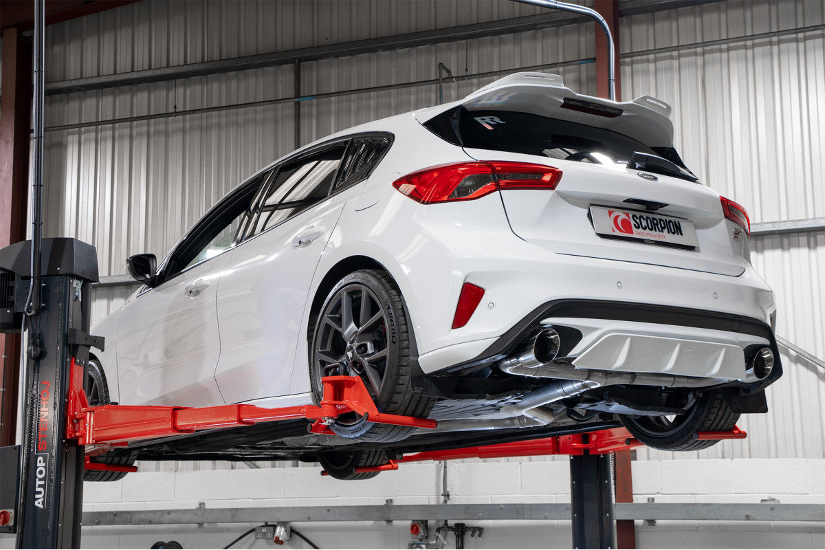 Scorpion Predator GPF Back Systeem Ford Focus ST MK4 05