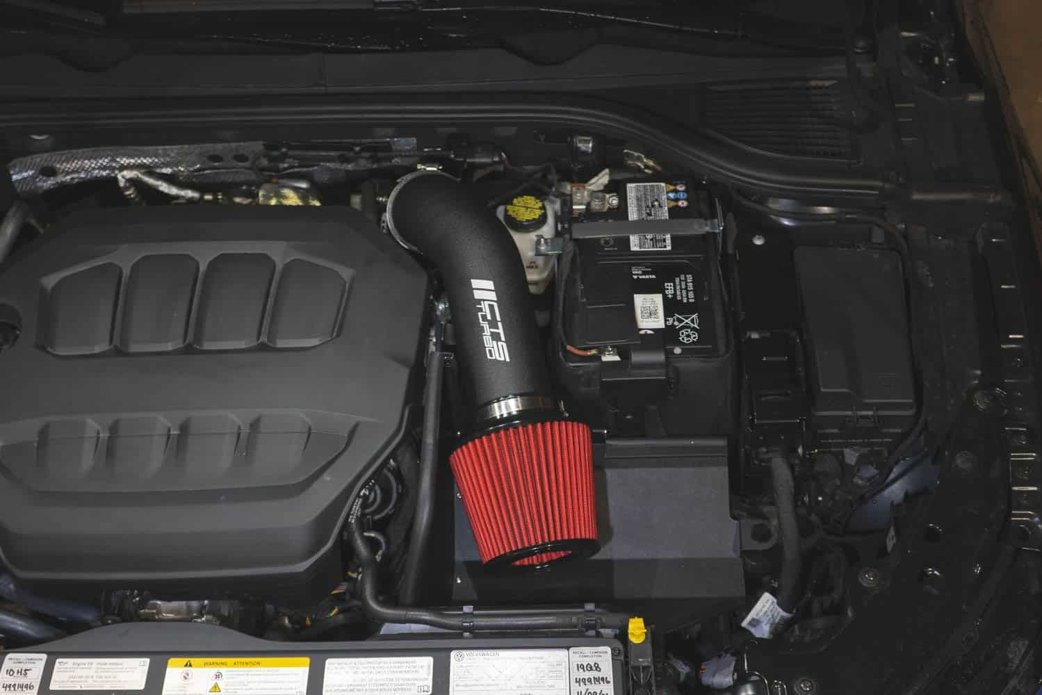 cts turbo air intake kit vw golf 8 gti audi a3 8y evo4 5