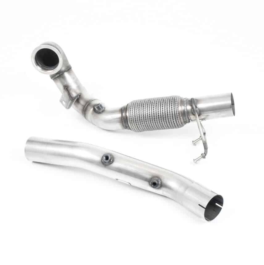 milltek downpipe 3 gpf opf ​​vw golf 7 5 gti tcr