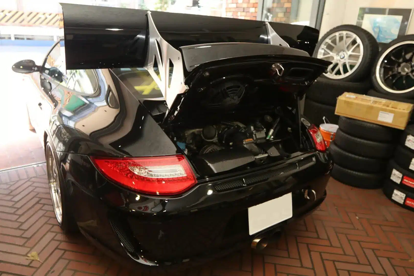 Wlot powietrza Armaspeed Carbon Porsche 997.2 GT3 1