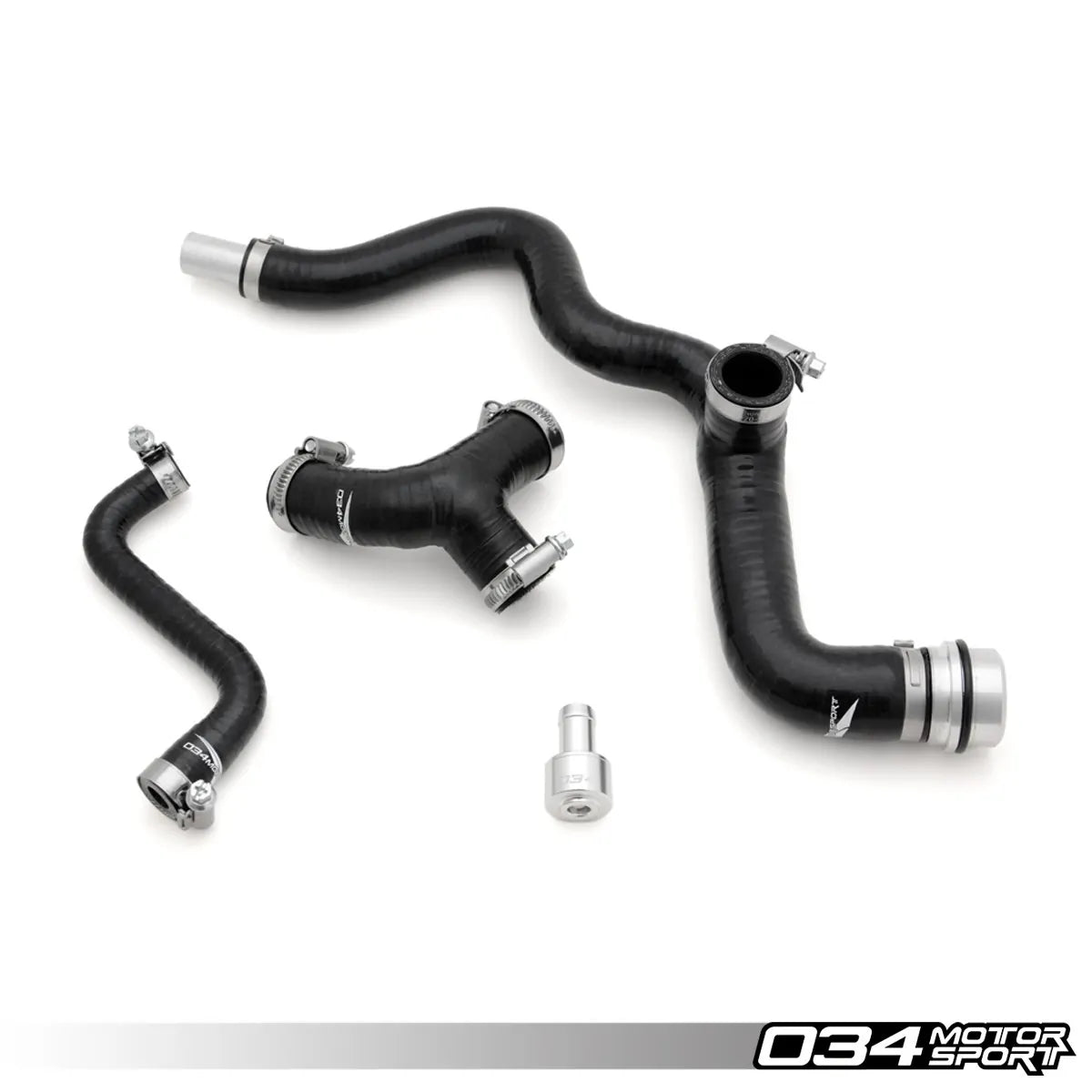 Breather Hose Kit, Audi A4 & Volkswagen Passat 1.8T, Reinforced Silicone 01