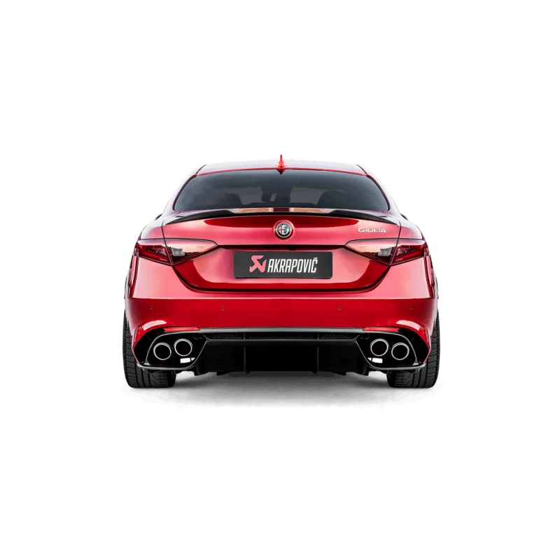 Akrapovic Evo Linkpijpenset Alfa Romeo Giulia Quadrifoglio 2