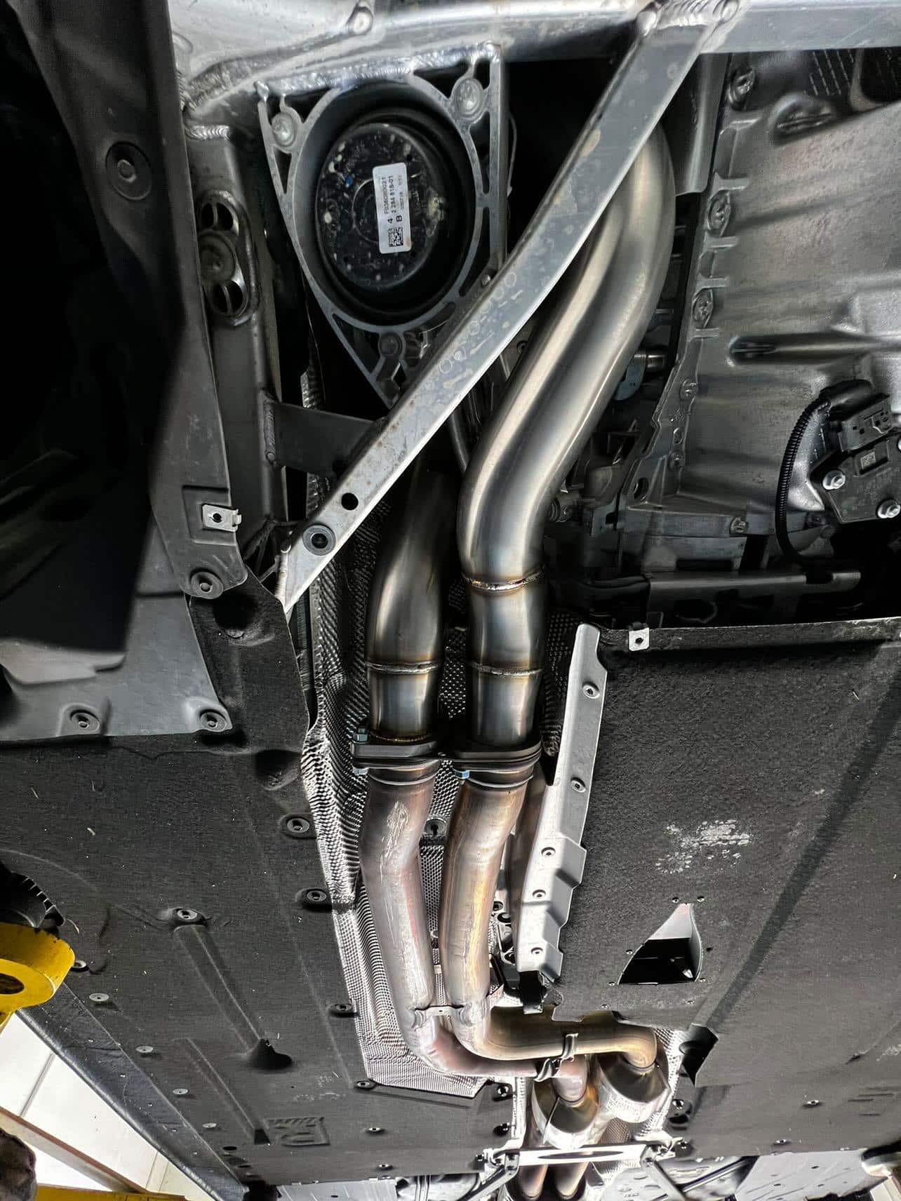 Tuyau de descente turbo CTS 3″ BMW M3 M4 M2C F8X 3