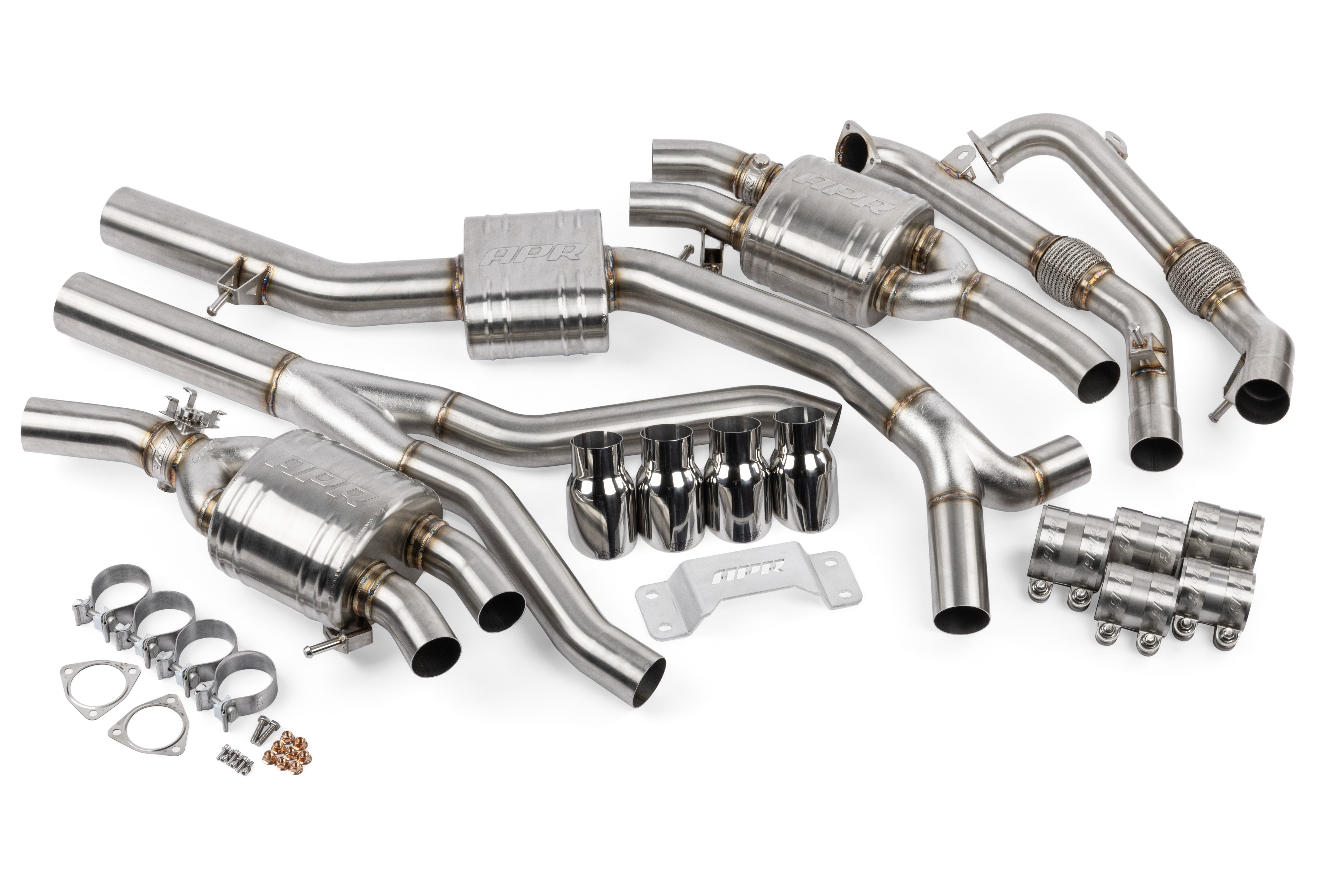 APR Catback uitlaat Audi S4 B9 / Audi S5 F5