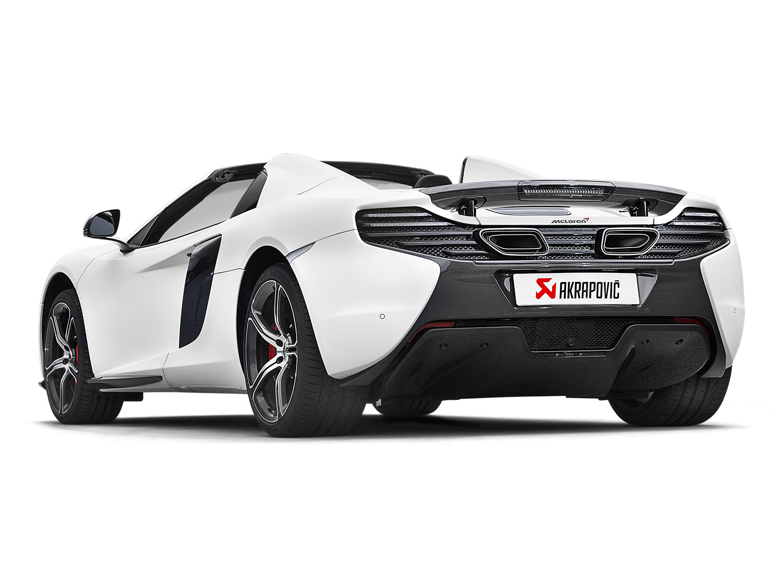 Akrapovic Slip On Line Titanium McLaren 650S Spider 4