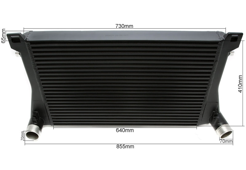 Intercooler VW Golf 7 AU / Audi A3 8V / Skoda Octavia 3 5E 1.8 en 2.0 TFSI 640 mm 3