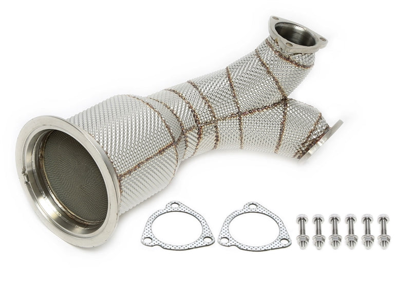 Downpipe met Katalysator en Hitteschild Audi SQ5 TFSI Quattro 3.0 TFSI 354PS | RVS