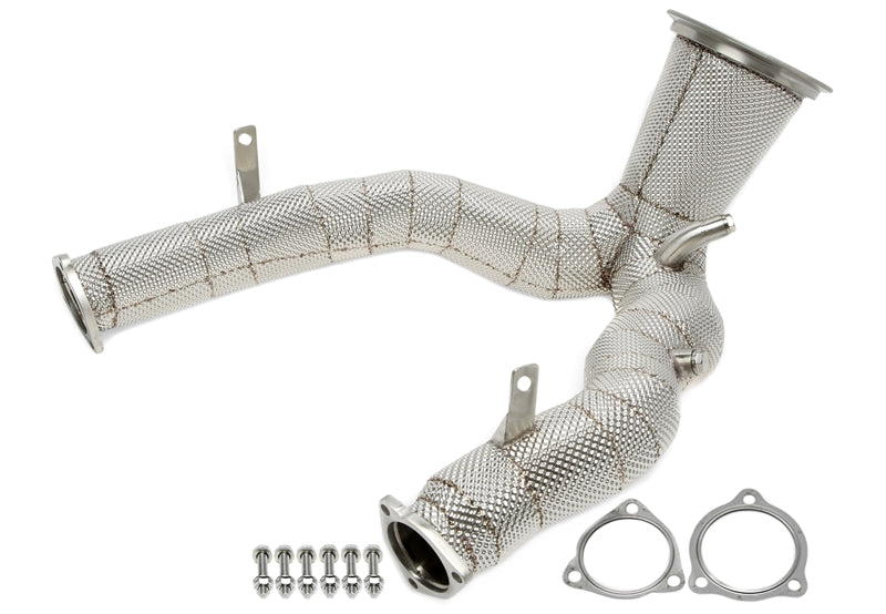 Decat Downpipe met hitteschild Audi A6 C8 / A7 Sportback 4KA 3.0 TFSI