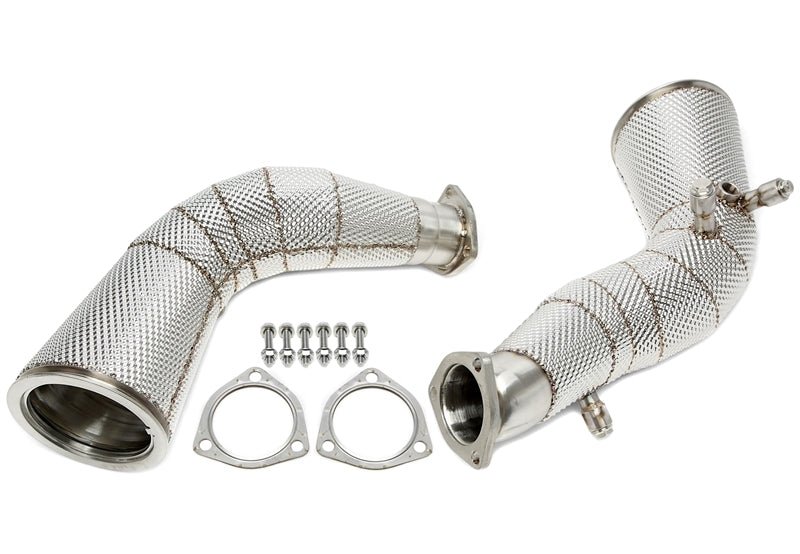 Decat Downpipe met hitteschild en OPF Audi A6-RS6 C8 / A7 Sportback-RS7 4KA 630 pk