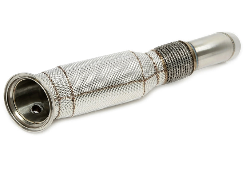 Downpipe met Hitteschild en Katalysator BMW M140i M240i 340i 440i 540i 640i 740i M40iX B58 | RVS