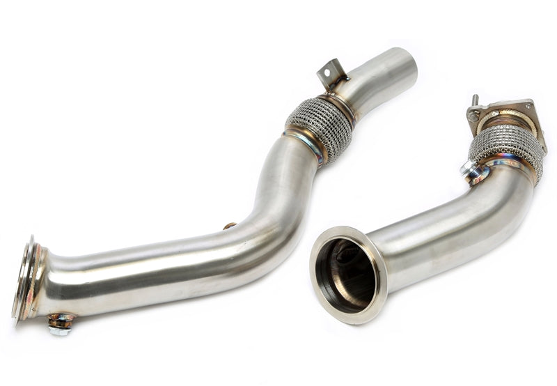 Downpipe Decat BMW M2 F87 en M3 F80 en M4 F82/F83 S55 B30 met Flexslang