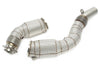 Downpipe met Katalysator en Hitteschild BMW M2 F87 en M3 F80 en M4 F82/F83 S55 B30 2