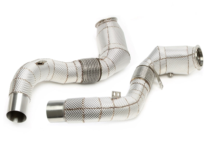 Downpipe met Katalysator BMW 5/6/7 Serie en X5/X6 N63-B44 met Flexslang 2