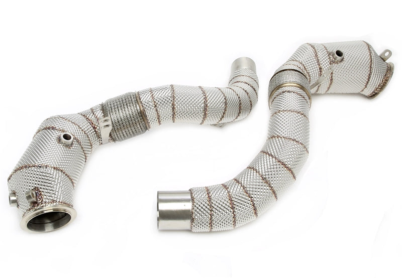 Downpipe met Hitteschild en Katalysator BMW 5er G30 550iX / 7er G11 750iX / 8er M850iX / X5 G05 / X6 G06 / X7 G07 N63B