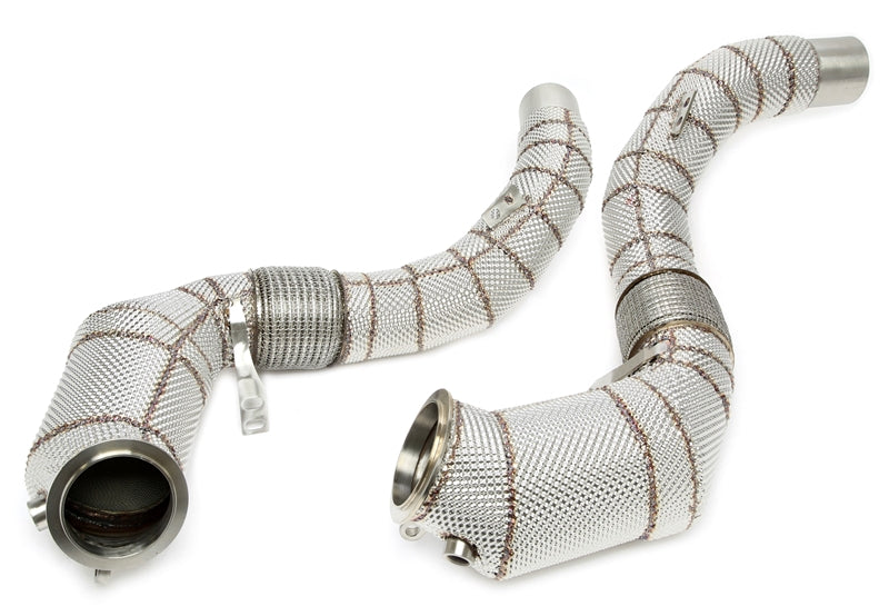 Downpipe met Hitteschild en Katalysator BMW 5er G30 550iX / 7er G11 750iX / 8er M850iX / X5 G05 / X6 G06 / X7 G07 N63B 2