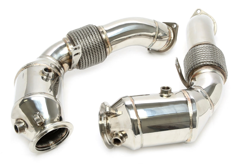 Downpipe Decat BMW 5/6/7 Serie en X5/X6 N63 met Flexslang 2
