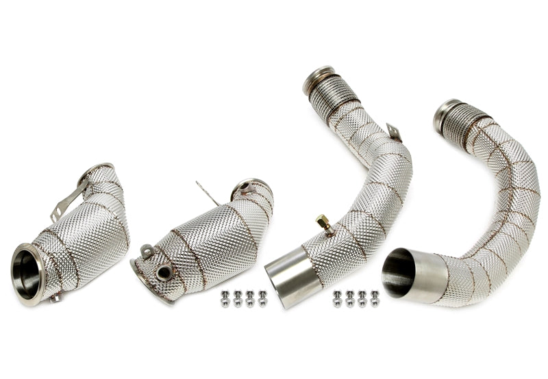 Downpipe met Katalysator en Hitteschild BMW X5M F95 en X6M F96 S63