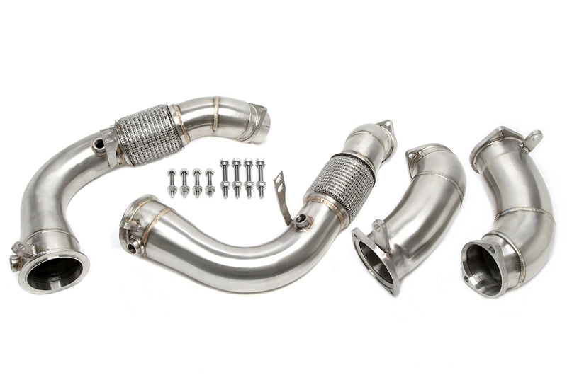 Decat Downpipe met flexbuis BMW X5 M G05 / X6 M G06 S68
