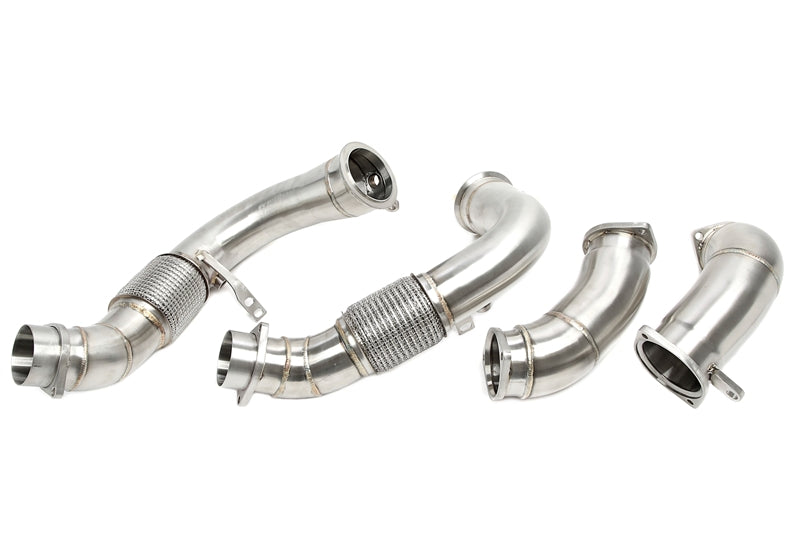 Decat Downpipe met flexbuis BMW X5 M G05 / X6 M G06 S68 2