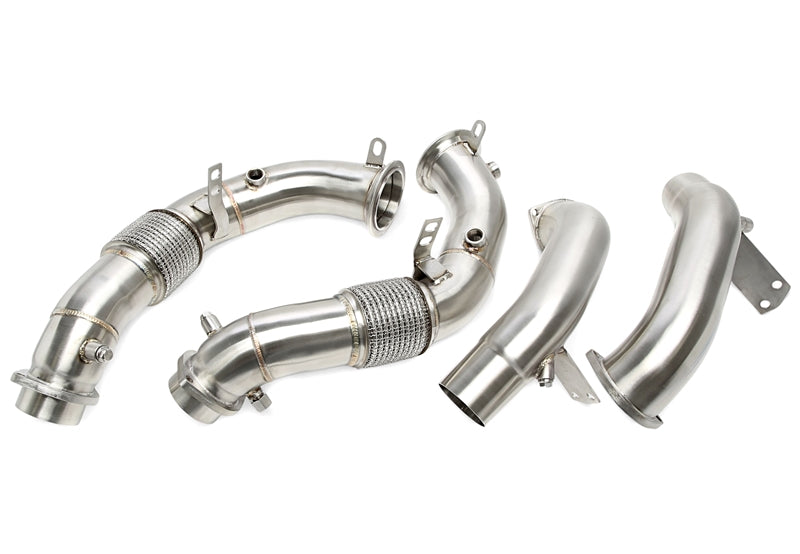 Decat Downpipe met flexbuis en OPF BMW 5 Serie G30 550iX / 8 Serie G14 G15 G16 M850i 2