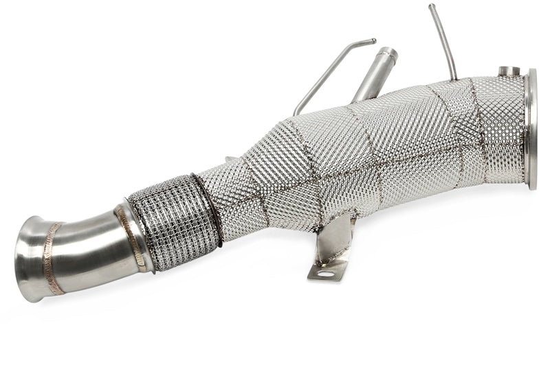Downpipe met katalysator hitteschild en OPF BMW X5 X6 X7 G05 G06 G07 Facelift 40i B58 2