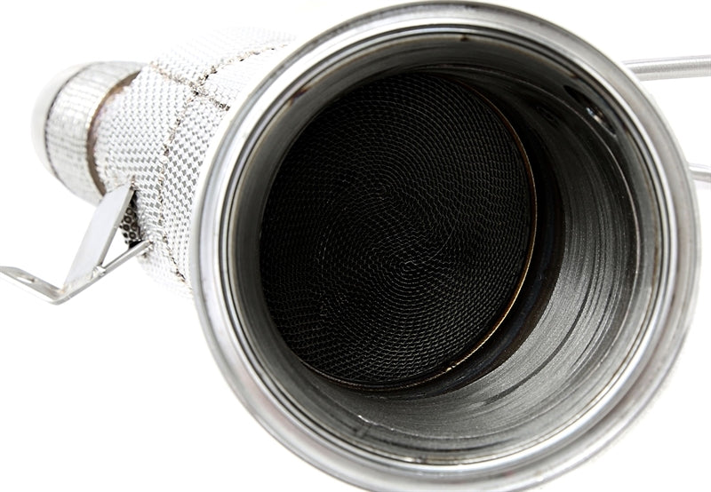 Downpipe met katalysator hitteschild en OPF BMW X5 X6 X7 G05 G06 G07 Facelift 40i B58 3