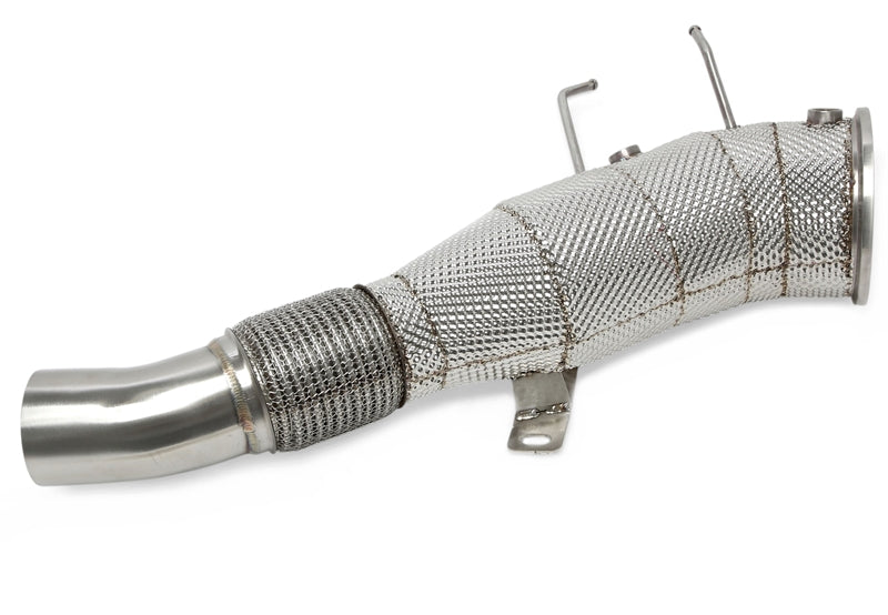 Downpipe met katalysator en hitteschild BMW 3 Serie G20 G21 M340i / 4 Serie G22 M440i B58 2